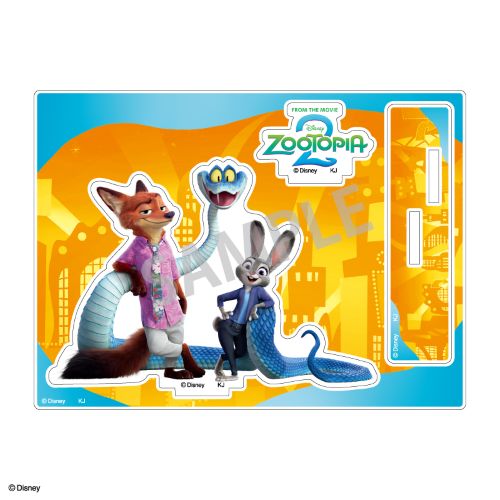 ズートピア2 アクリルスタンド／ジュディ＆ニック＆ゲイリー