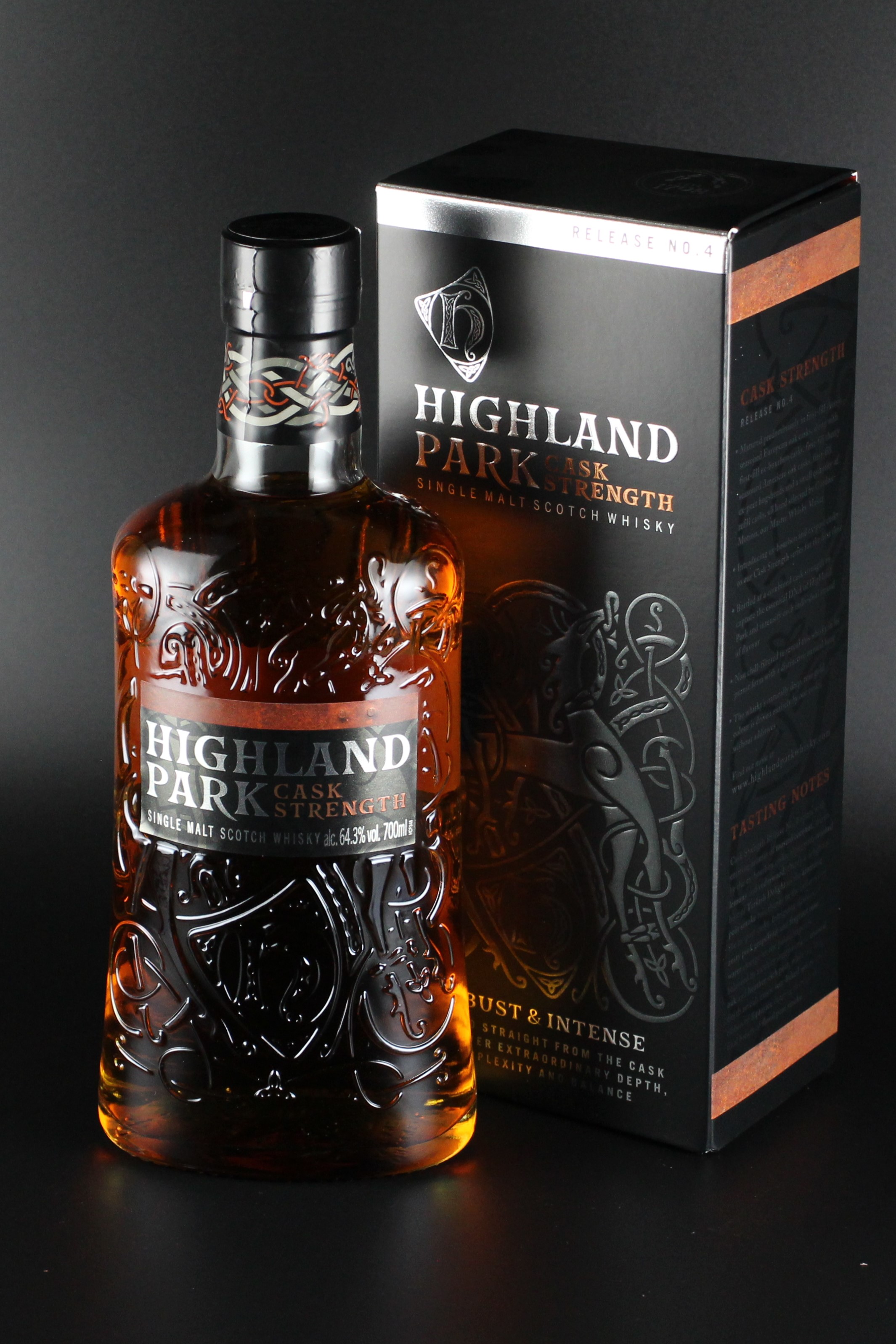 シングルモルト ハイランドパーク カスクストレングスNO.4 63.9度