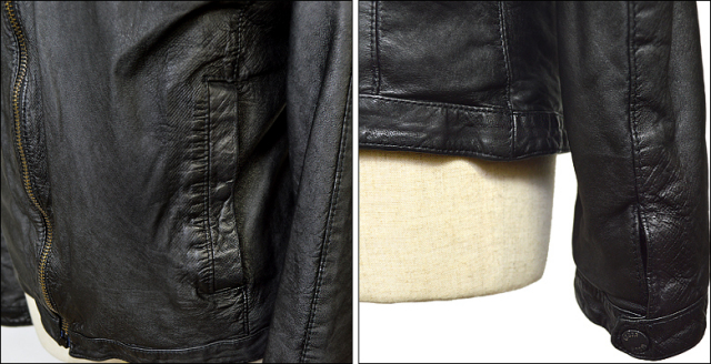 イタリア製 レザージャケット ライダースジャケット 革ジャン
