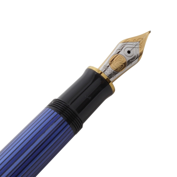 ペリカン（Pelikan） 万年筆スーベレーン M800 ブルー縞 万年筆