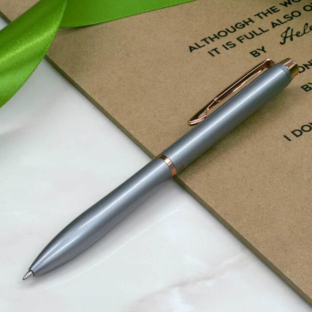 パイロット(PILOT) ボールペンアクロドライブ メタリックグレー ボールペン