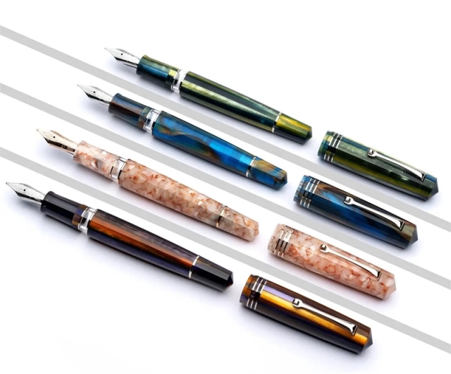 レオナルド モーメントゼログランデ 2.0 バオバブ 万年筆 14Kニブ