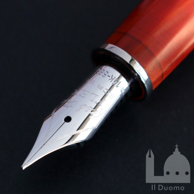 スクリーボ 限定生産品 フィール アランチオ 万年筆 14Kフレックス/18K