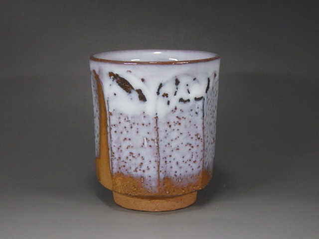 故 渋谷泥詩(萩焼鬼萩面取り湯飲)