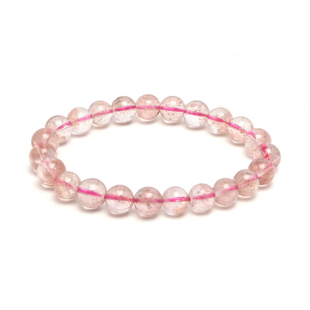 ブレスレット ストロベリークォーツ 8φ 23玉 | 高級神棚・神具の通販