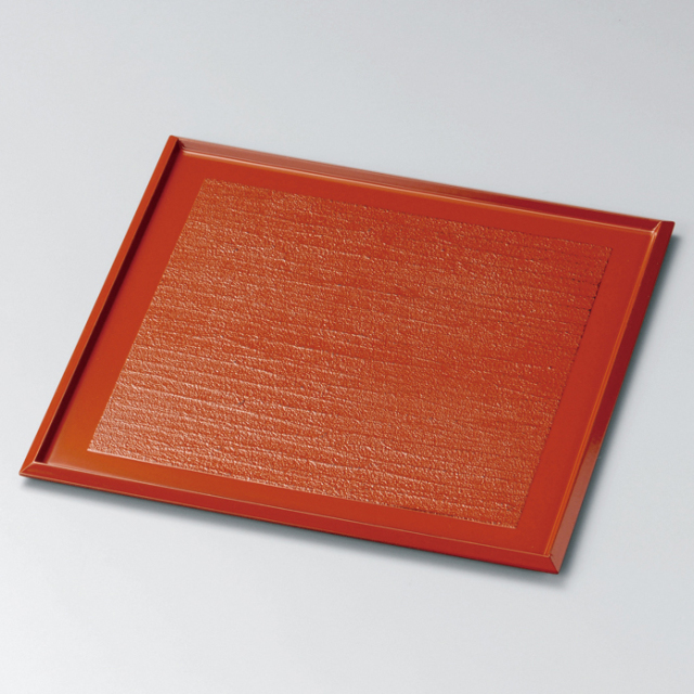 木製 塗りの会席膳 隅折卓上膳 金粉散らし ランチョンマット 5枚