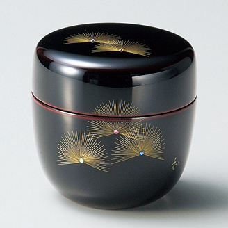 中棗 春秋 溜 漆塗り 12-16003 漆器の井助