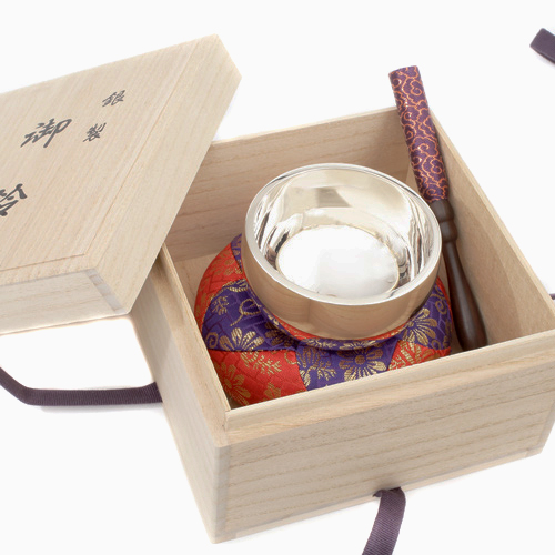 送料無料】【徳力本店】銀製/シルバー/SILVER/SV925 仏具/仏壇用仏リン