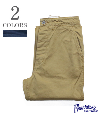 PHERROW'S フェローズ 41カーキ|チノ|ミリタリートラウザース『M-41