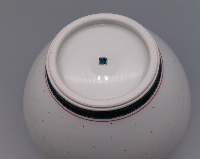 花瓶（8号） 青手鳳凰図 [ 福田良則 ]