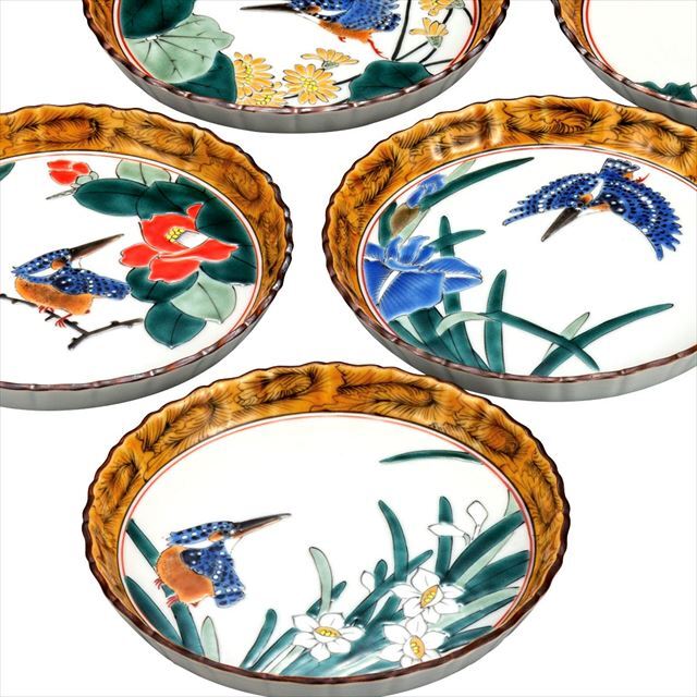 九谷焼・福田良則氏☆創作皿 【公式通販】