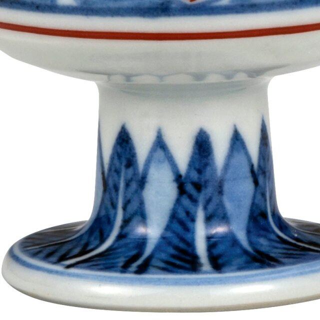 九谷焼ギフト ご贈答品 御祝い 九谷焼盃 菱文 万平窯【九谷焼販売の