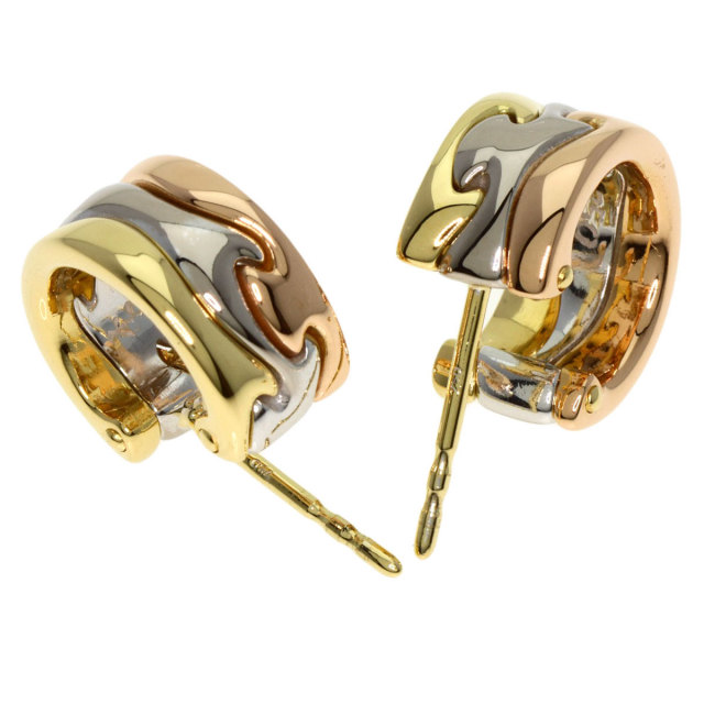 Georg Jensen ジョージジェンセン フュージョン フープ ピアス K18