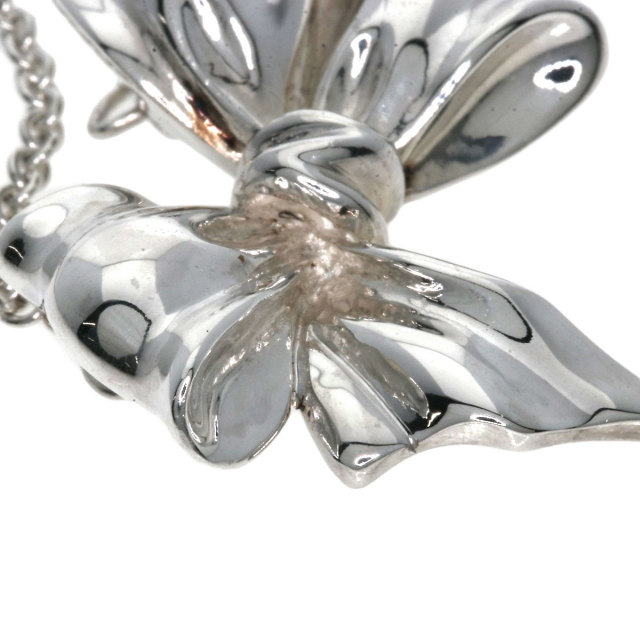 ティファニー リボン ノット ブローチ 925 美品 TIFFANY 美品