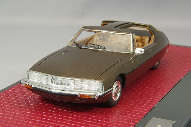 MATRIX 1/43 シトロエン SM Opera by Chapron 4ドア 1971 マルーン