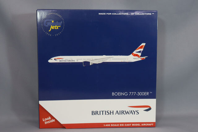 ジェミニジェッツ 1/400 ボーイング 777-300ER ブリティッシュ