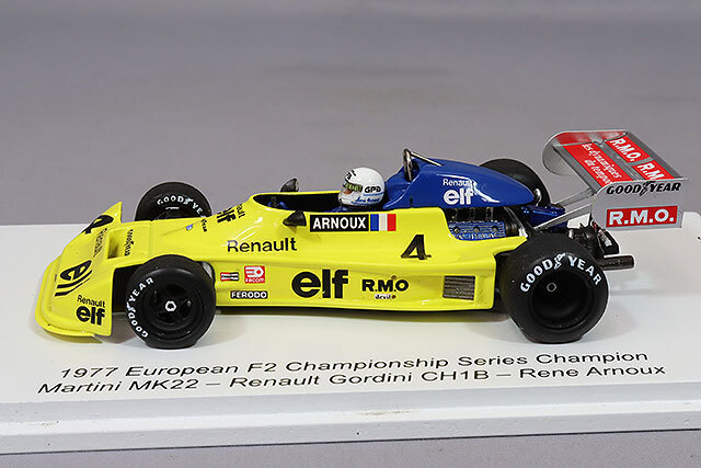 HRC特注】 スパーク 1/43 マルティニ MK22 F2 1977 ルノー