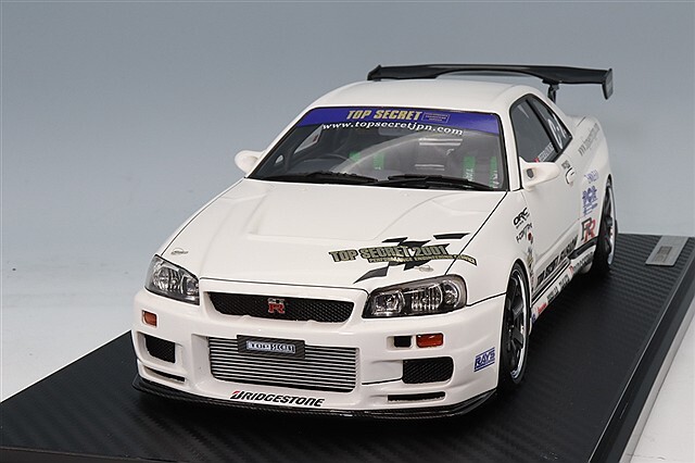 イグニッションモデル 1/18 トップシークレット 34GT-R (BNR34