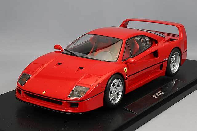 KKスケール 1/18 フェラーリ F40 1987 レッド