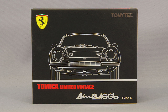 トミカリミテッドヴィンテージ 1/64 フェラーリ ディーノ 246 gt 白