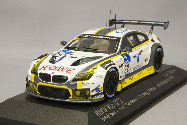 ミニチャンプス 1/43 BMW M6 GT3 2016 ニュル24H #22 K.グラフ/R