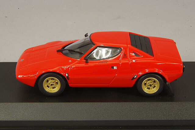 マキシチャンプス 1/43 ランチア ストラトス 1974 レッド