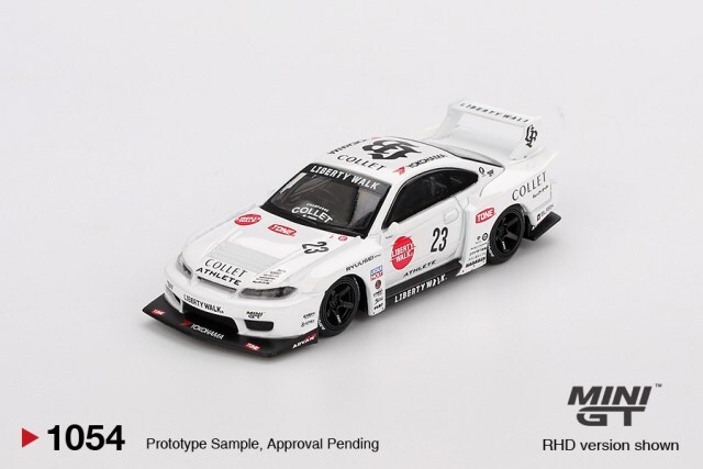 TSM ミニGT 1/64 日産 LB-スーパーシルエット シルビア S15 アスリート