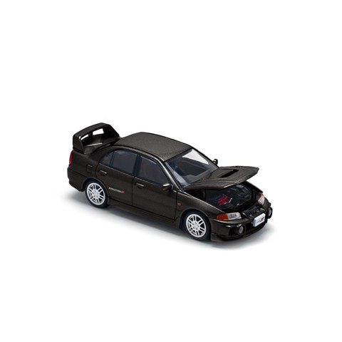POP RACE 1/64 三菱 ランサー エボリューション IV ピレニーズブラック