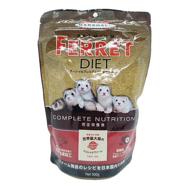 マーシャル プレミアムフェレットフード 500g