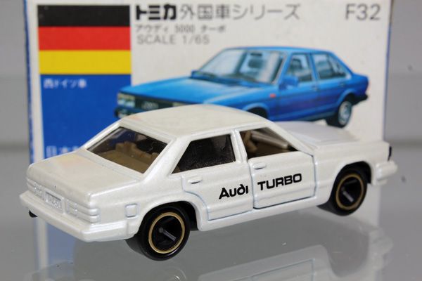 ミニカーショップ ケンボックス トミカ 青箱☆F32☆アウディ5000ターボ