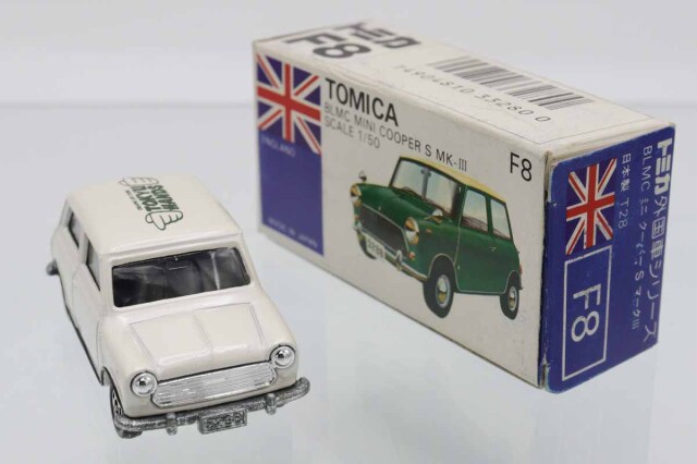 TOMICA トミカ ミニクーパー 青/白 輸出カラー 箱付き TOMICA トミカ
