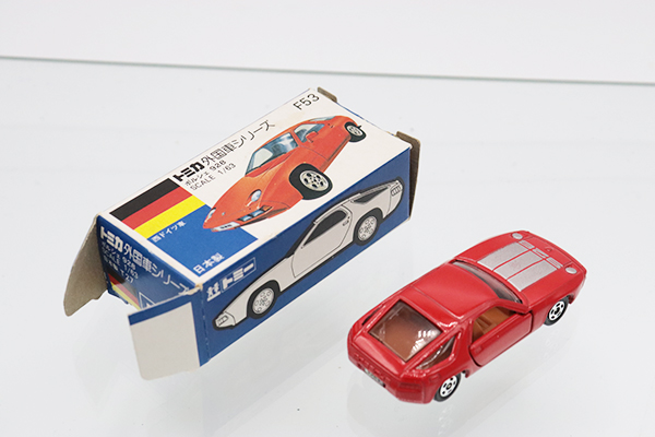 輸出仕様 トミカ ポルシェ928 ミニカーショップ ケンボックス トミカ