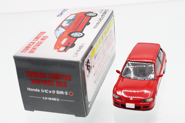 トミカリミテッドヴィンテージ LV-N48 a HONDAシビックSiR-Ⅱ 赤