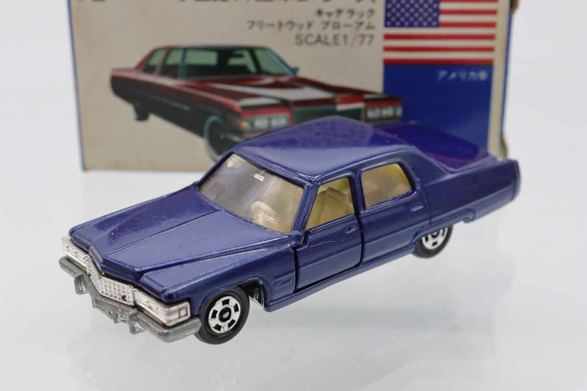 日本製 トミカ キャデラック ポリスカー 2台セット 日本製 トミカ