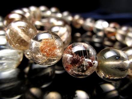 ◇透明感抜群◇色とりどり！ガーデンとルチルの共生◇健康運・金運の