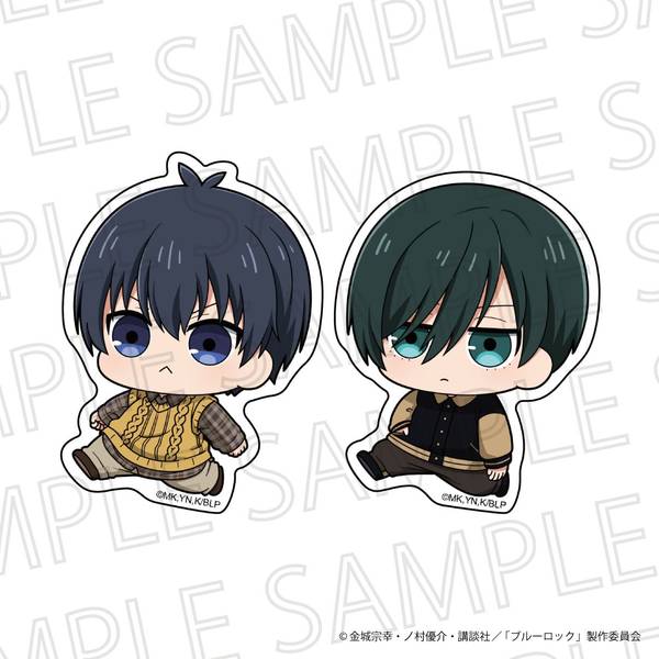 アニメキャラクター バッジ ステッカー セット TVアニメ『ブルーロック