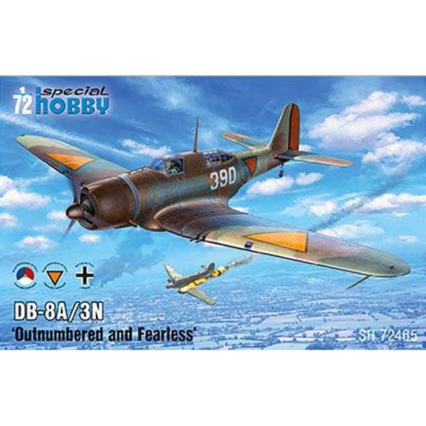 スペシャルホビー 1/72 米・カーチスP-40Nウォーホーク戦闘機・太平洋