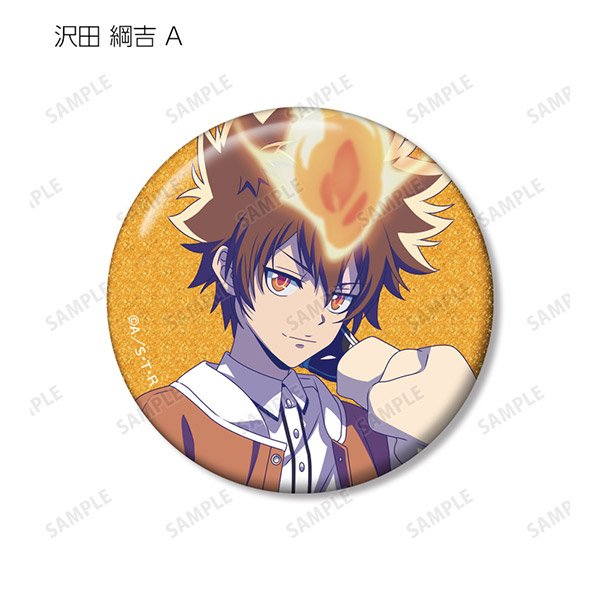 家庭教師ヒットマンREBORN! コレクション缶バッジ 沢田綱吉 家庭教師