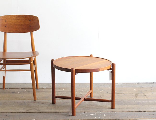 デンマークヴィンテージ サイドテーブル 127 北欧家具 中古家具