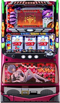 パチスロ実機 ビスティ 新世紀エヴァンゲリオン 魂の軌跡 赤パネル