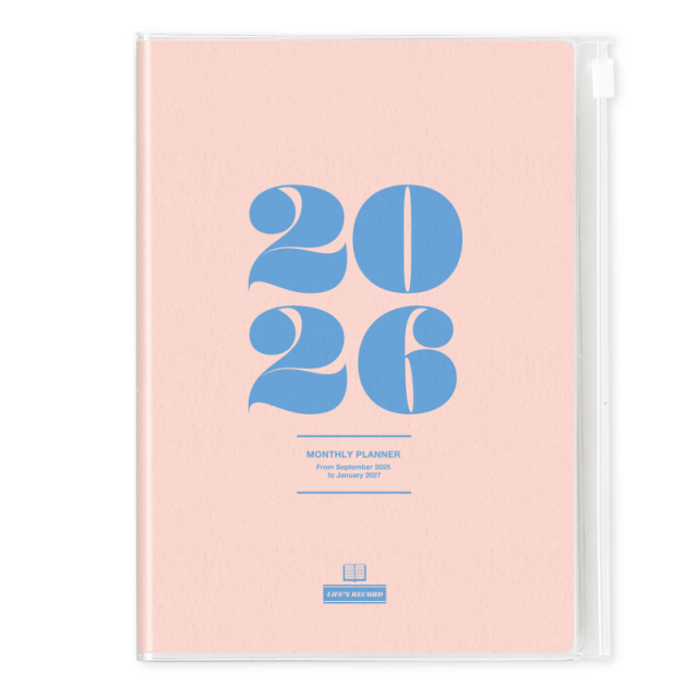 DS-2604：2026年度 9月始まり スケジュール帳 A5サイズ 月曜始まり