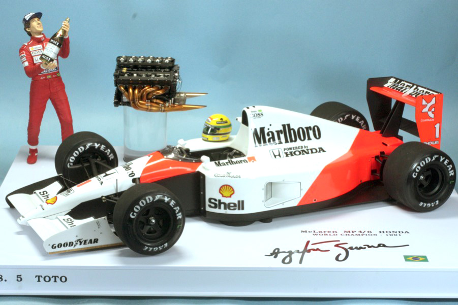 1/14 TamtechマクラーレンMP4/6ホンダ（車両セット） 1/14 Tamtech