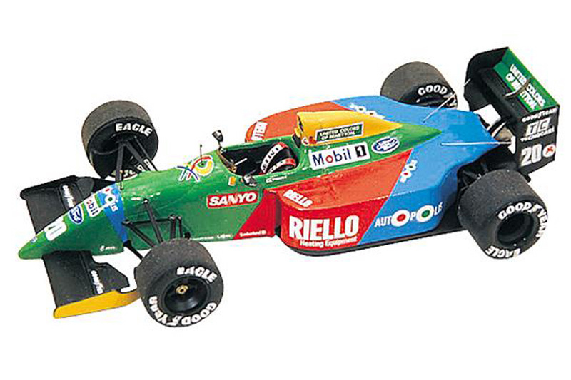 未使用 美品 ミニチャンプス1/18 ベネトン1991 R.モレノ N.ピケ Yahoo