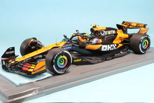スパーク 1/43 マクラーレン MCL38 モナコGP 2024 L.ノリス S9538