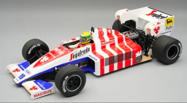 超激レア マルボロ仕様 アシェット 1/5 セナ ヘルメットコレクション