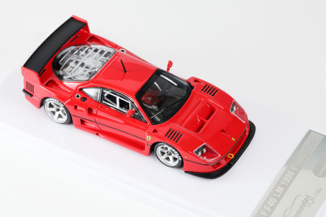 Tecno Model TM43-63E 1/43 Ferrari F40LM 1996 Press version Red