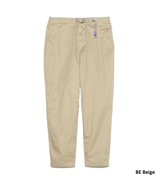 N24FC011 THE NORTH FACE PURPLE LABEL COOLMAX Chino Wide Tapered