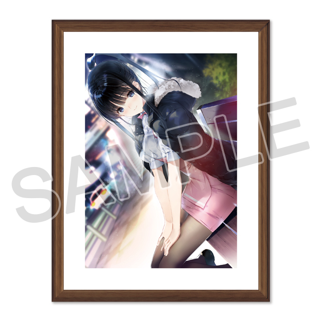 WHITE ALBUM2』なかむらたけし箔押しサイン入り描き下ろし複製原画