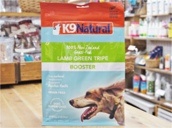 K9ナチュラル フリーズドライ ラム・グリーントライプ200g プレミアム