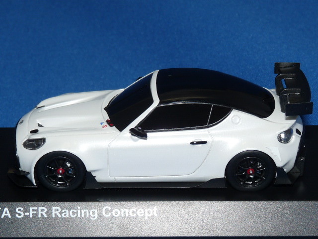 京商 1/43 トヨタ S-FR レーシング コンセプト ホワイト トヨタ S-FR